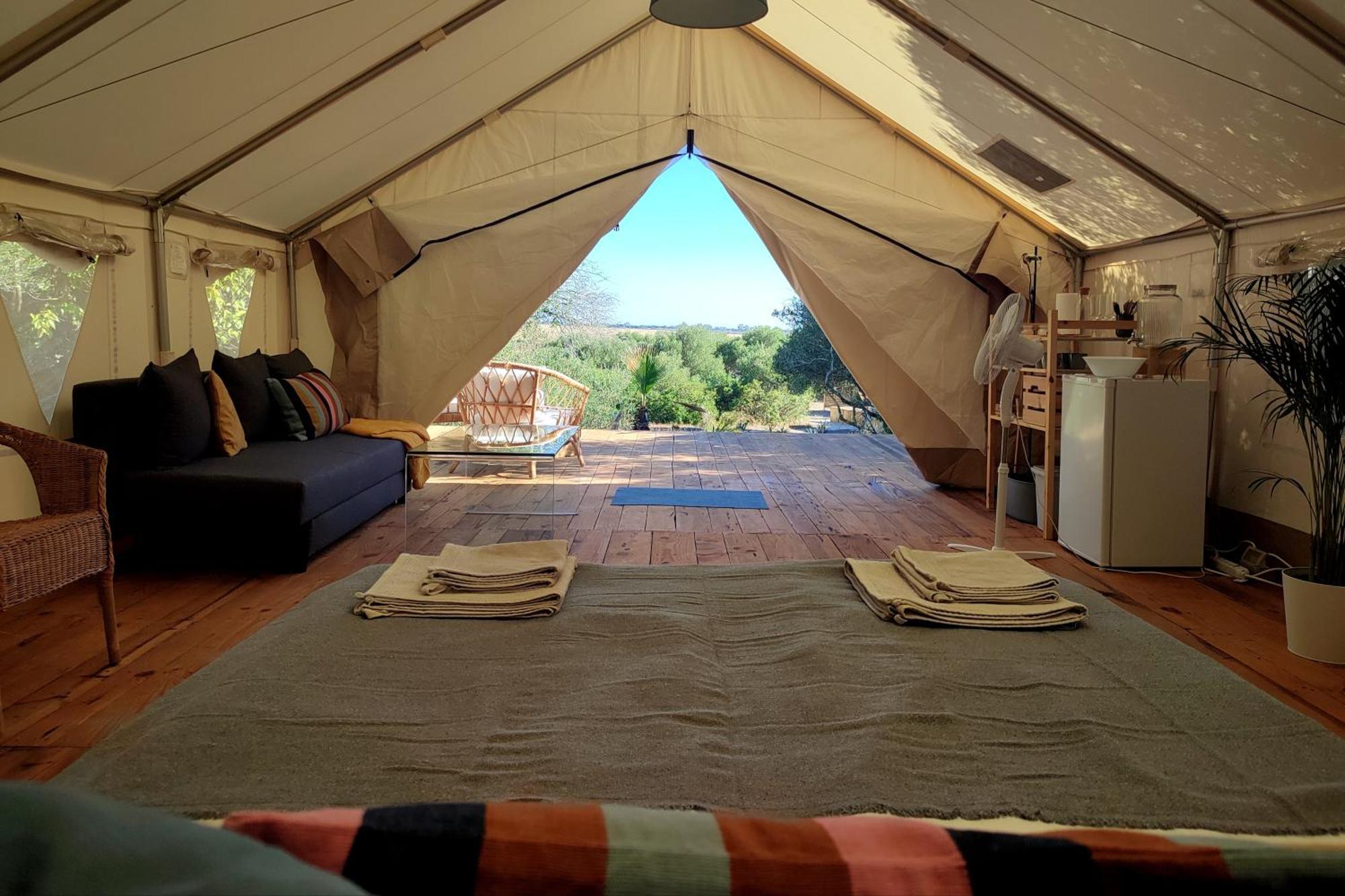 Tranquilo Glamping Hotell Hozanejos Rum bild